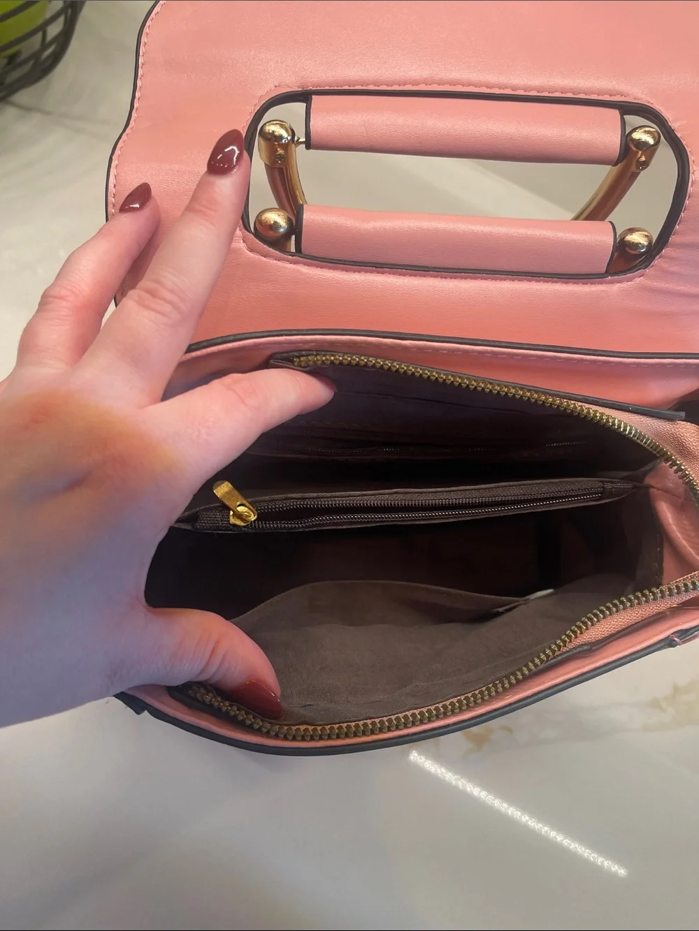 SHEIN compact pink